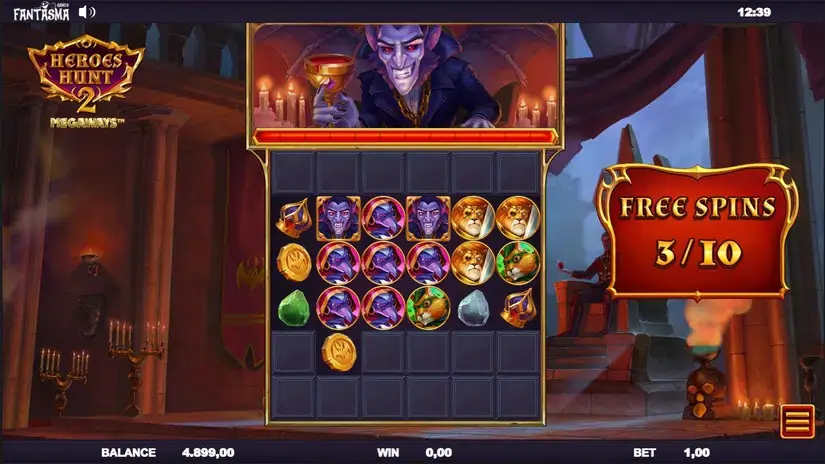 Heroes Hunt 2 Megaways slot screenshot 4
