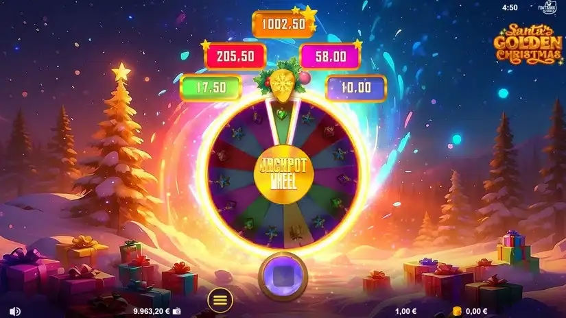 Santa’s Golden Christmas slot screenshot 4