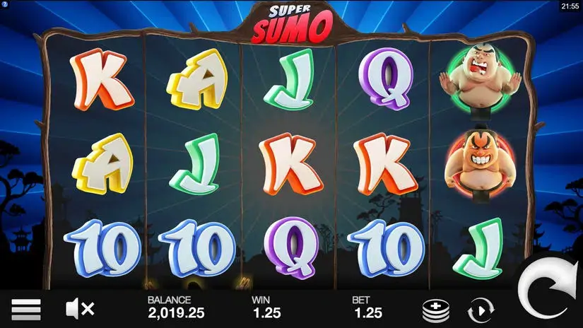 Super Sumo slot screenshot 1