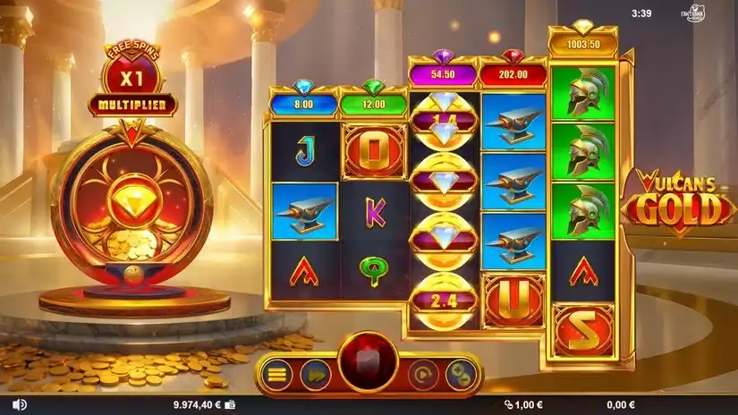 Vulcan’s Gold slot screenshot 3