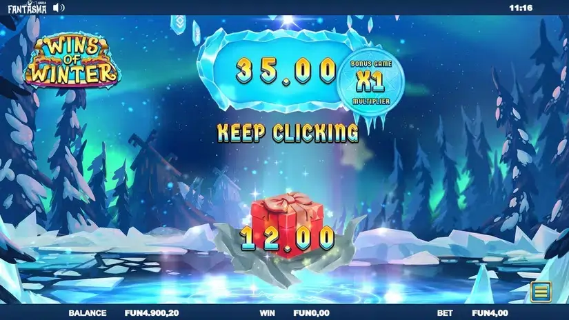 Wins of Winter slot screenshot 7