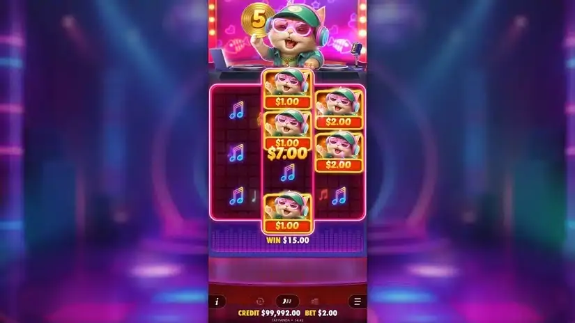 DJ Neko slot screenshot 5