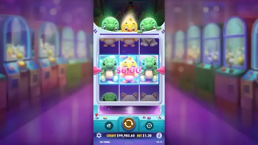 Plushie Wins slot screenshot 