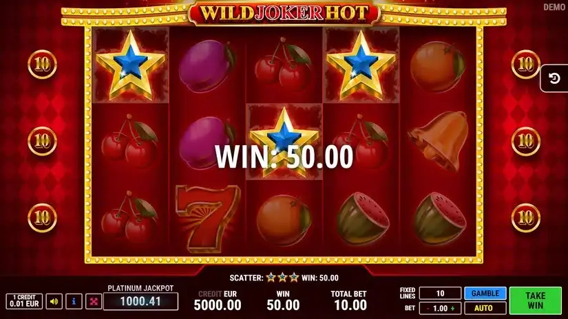 Wild Joker Hot slot screenshot 5