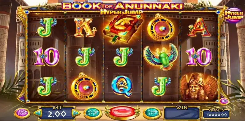 Book of Anunnaki slot screenshot 1
