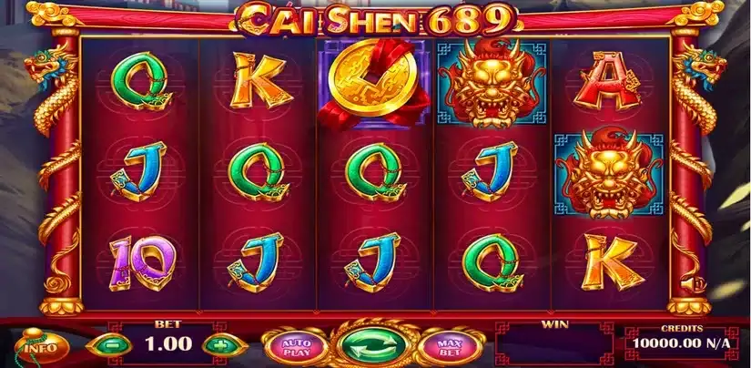 Cai Shen 689 slot screenshot 