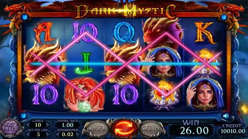 Dark Mystic slot screenshot 5