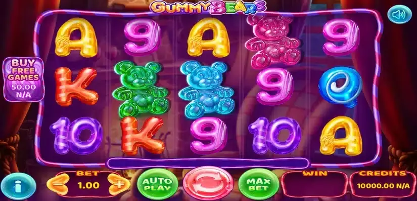 Gummy Bears slot screenshot 