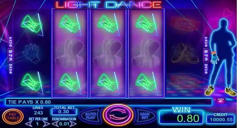 Light Dance slot screenshot 4