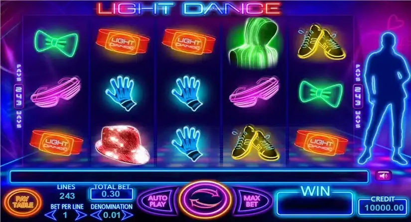 Light Dance slot screenshot 1