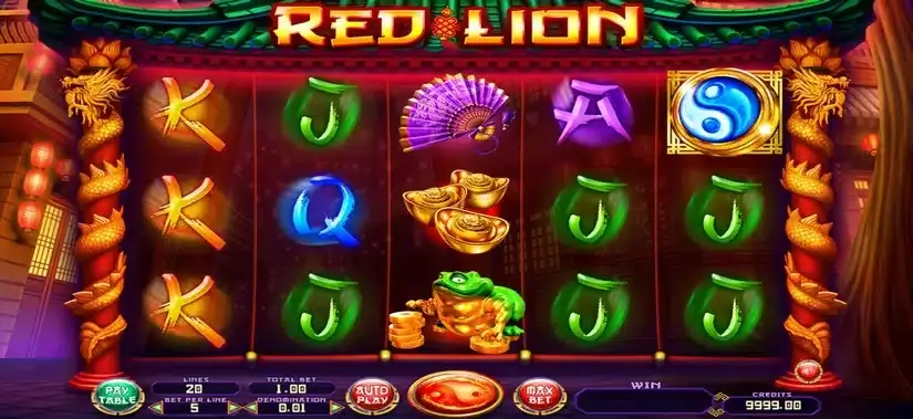 Red Lion slot screenshot 1