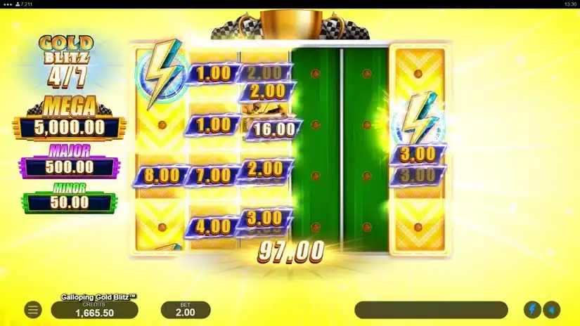 Galloping Gold Blitz slot screenshot 6