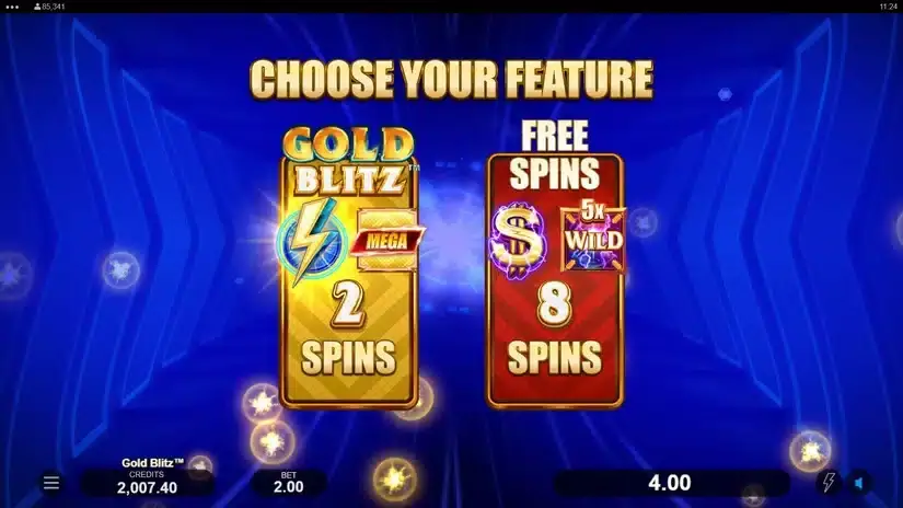 Gold Blitz slot screenshot 3