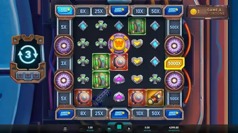 Cyber Vault slot screenshot 3