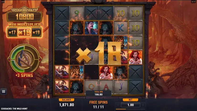 Cossacks the Wild Hunt slot screenshot 6