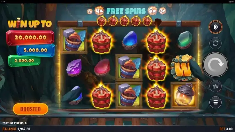 Fortune Pike Gold slot screenshot 2