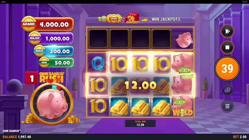Oink Bankin’ slot screenshot 3