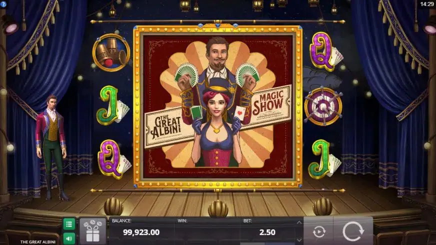 The Great Albini slot screenshot 4