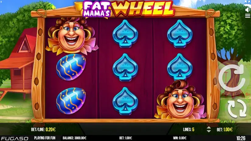 Fat Mama’s Wheel slot screenshot 1