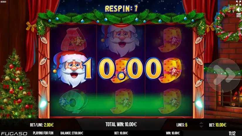 Santa’s Jingle Wheel slot screenshot 