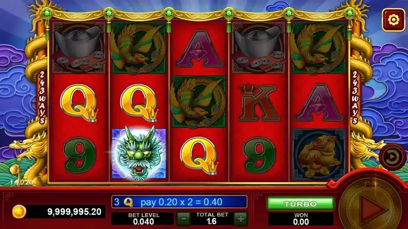 5 Dragons Legend slot screenshot 