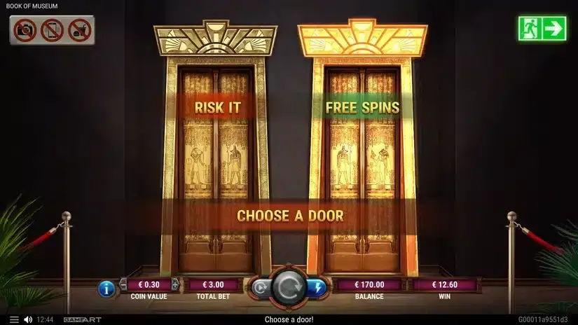 Book of Museum slot screenshot 4