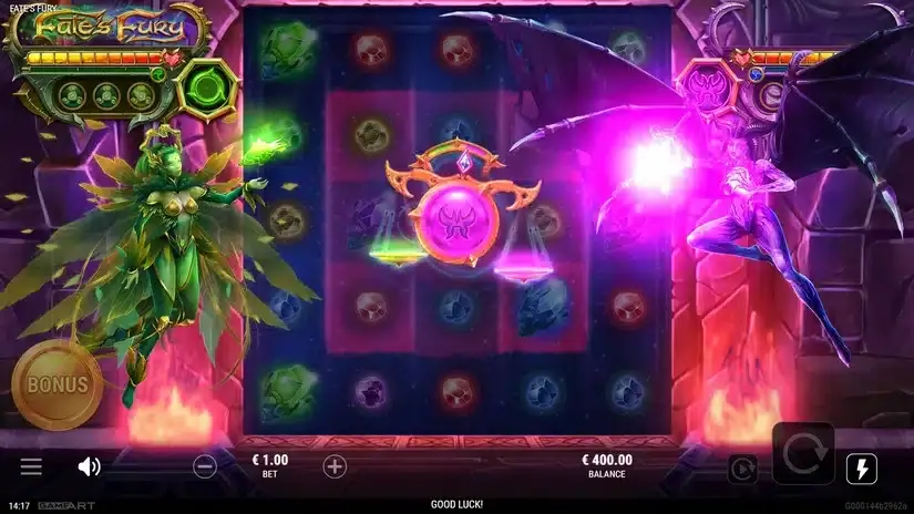 Fate’s Fury slot screenshot 2