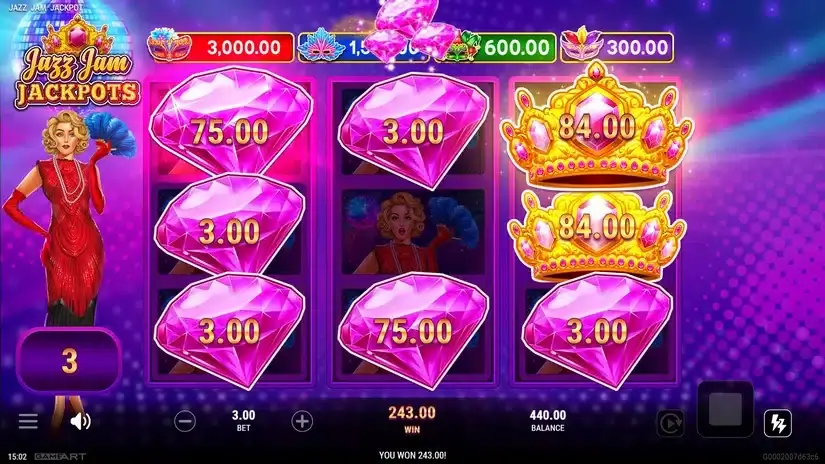 Jazz Jam Jackpots slot screenshot 6