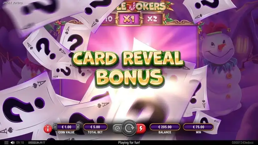 Jingle Jokers slot screenshot 6