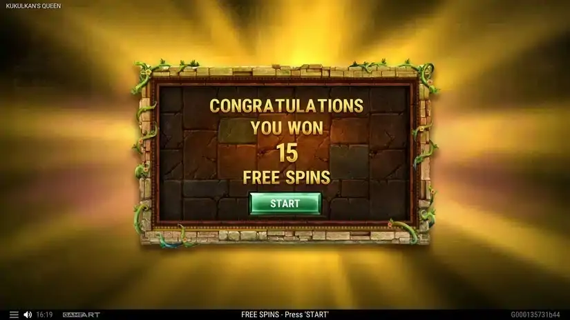 Kukulkans Queen slot screenshot 3