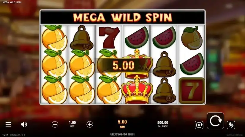 Mega Wild Spin slot screenshot 4