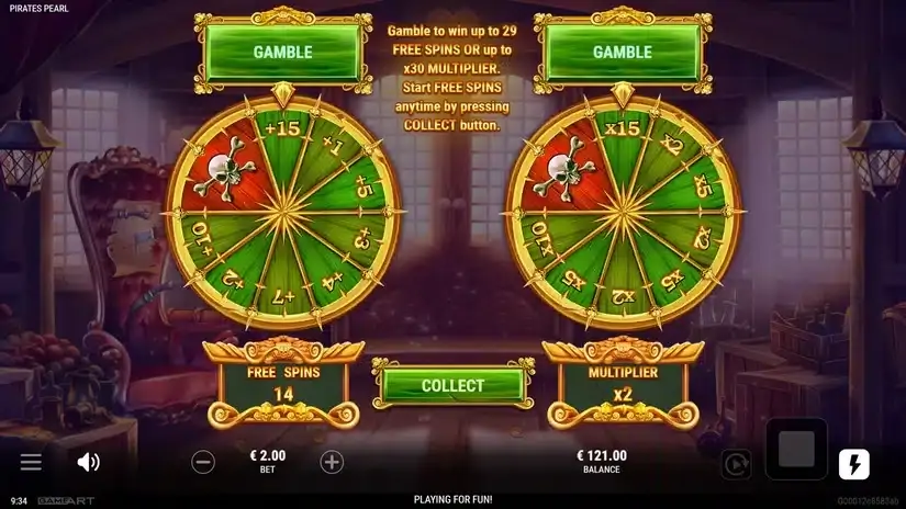 Pirate’s Pearl Megaways slot screenshot 5