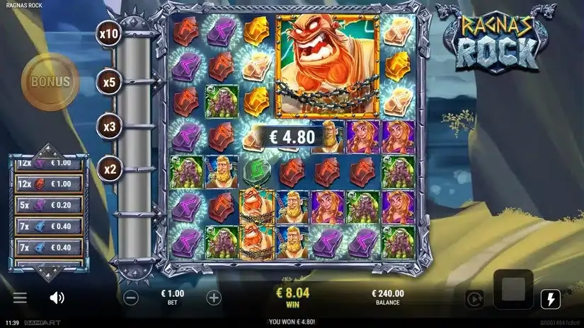 Ragna’s Rock slot screenshot 5