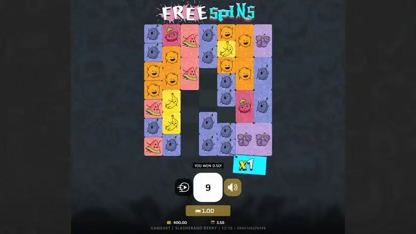 Slasher & Berry slot screenshot 4