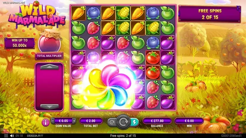Wild Marmalade slot screenshot 5