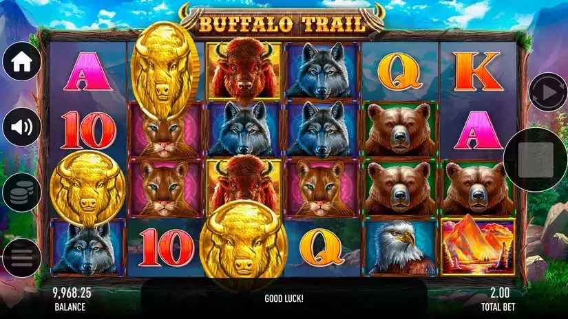 Buffalo Trail slot screenshot 2