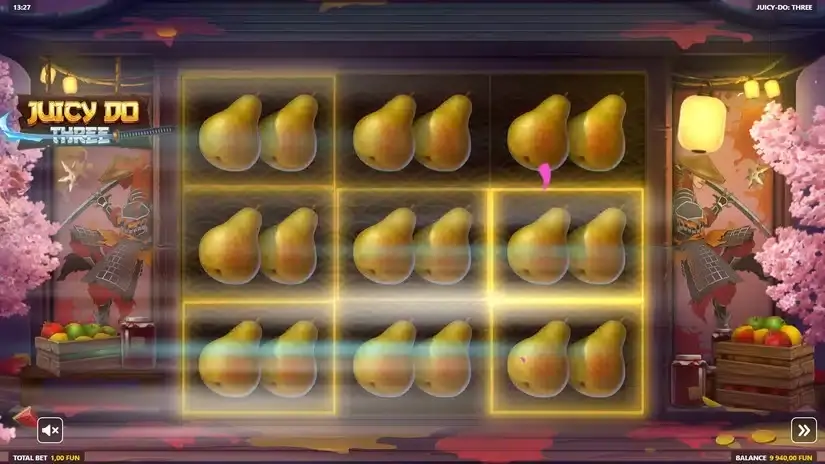 Juicy Do Three slot screenshot 4
