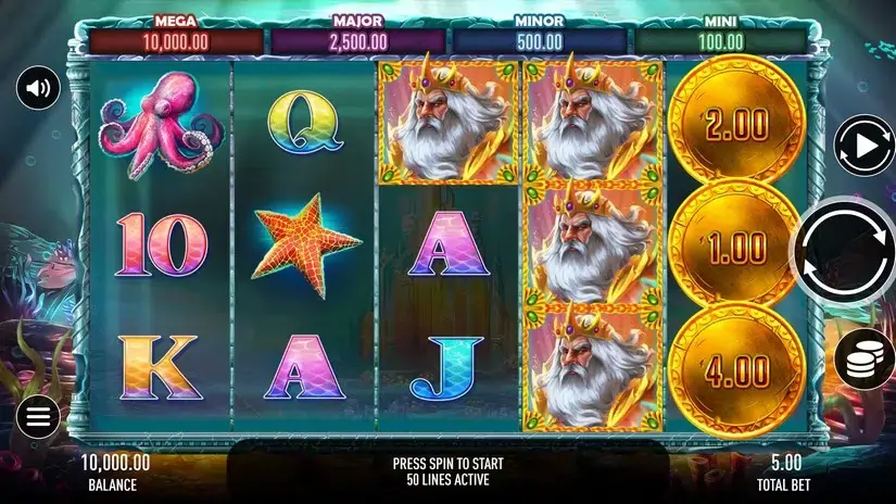 Lord of The Seas slot screenshot 1