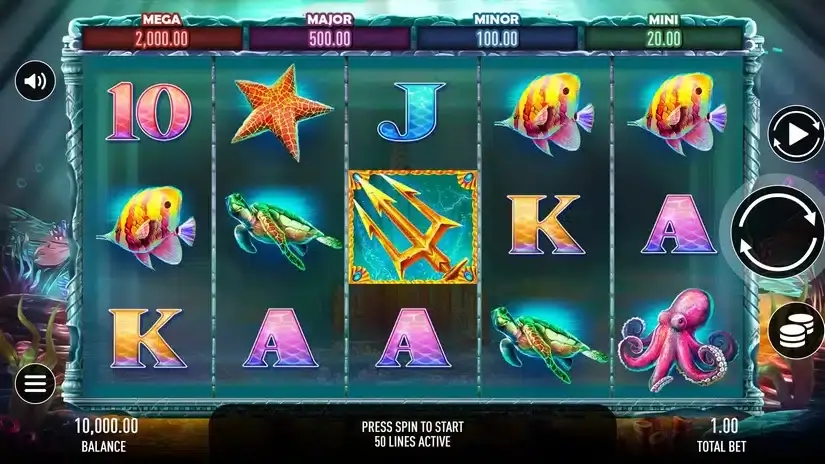 Triton’s Realm slot screenshot 