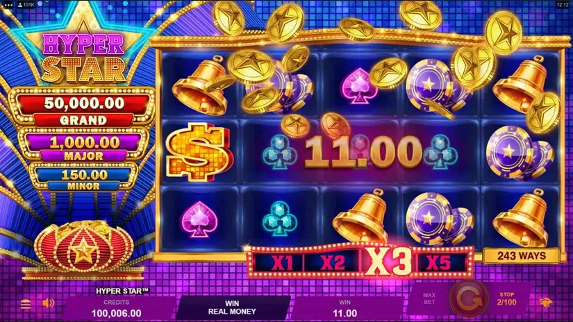 Hyper Star slot screenshot 3