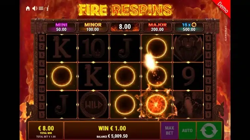 Nordic Fire slot screenshot 4