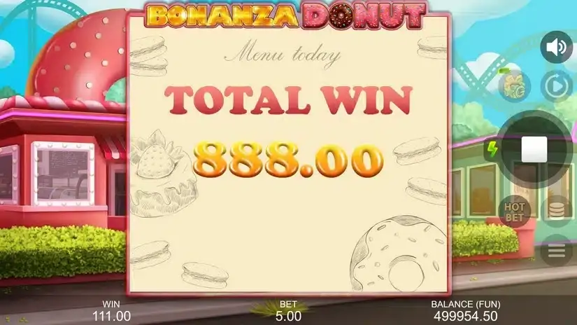 Bonanza Donut slot screenshot 7