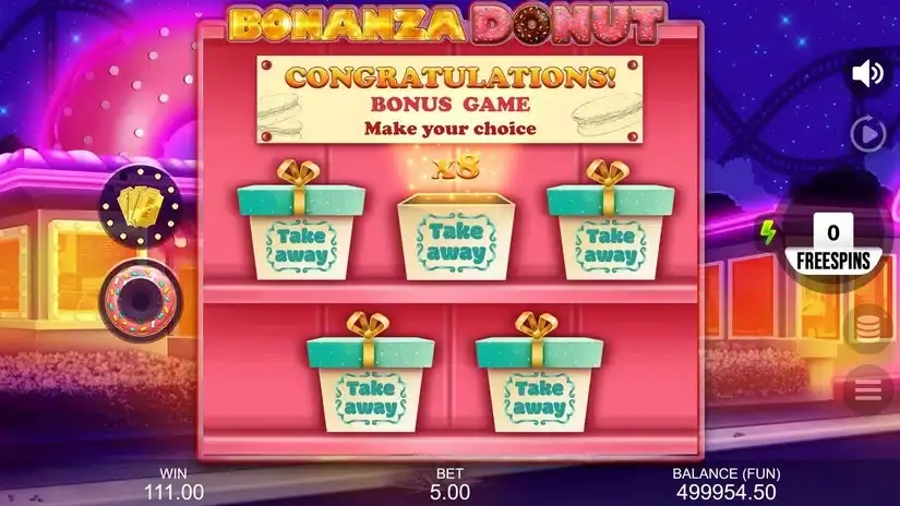 Bonanza Donut slot screenshot 6