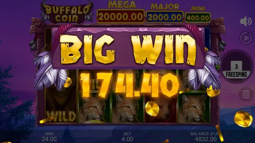 Buffalo Coin: Hold The Spin slot screenshot 