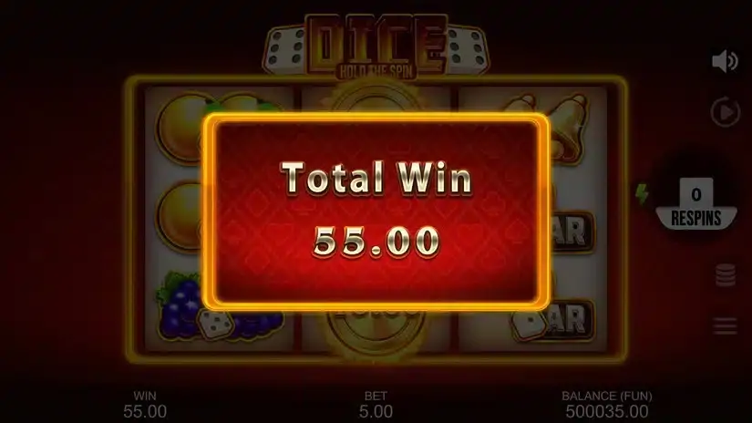 Dice: Hold The Spin slot screenshot 7