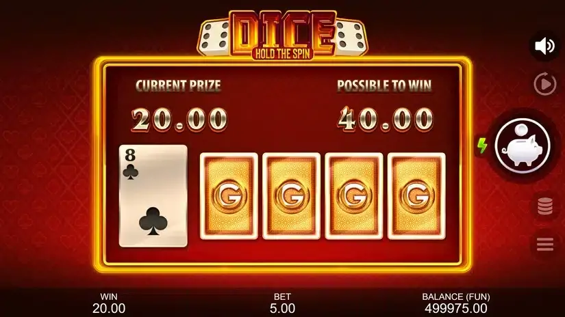 Dice: Hold The Spin slot screenshot 4