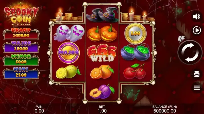 Spooky Coin: Hold The Spin slot screenshot 