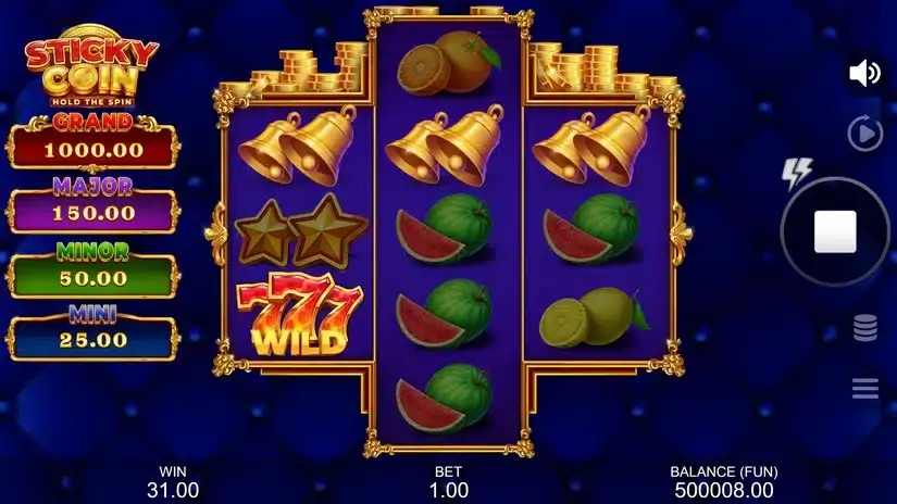 Sticky Coin: Hold The Spin slot screenshot 2
