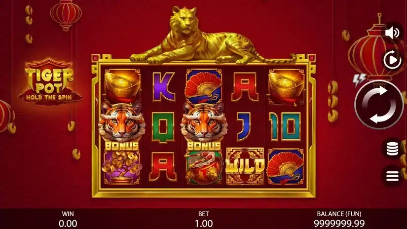 Tiger Pot: Hold The Spin slot screenshot 