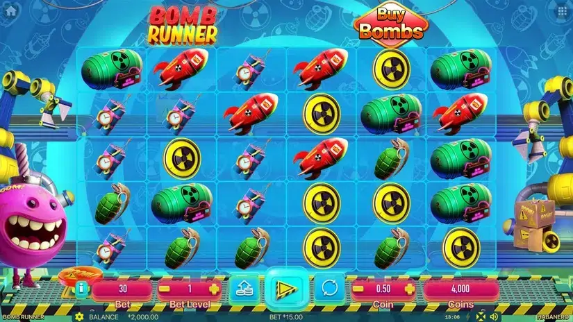 Bomb Runner slot screenshot 1